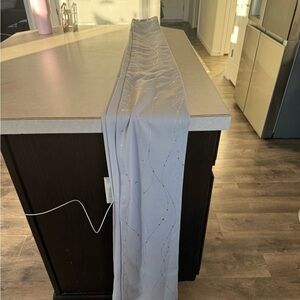 96 inch long gray curtains
